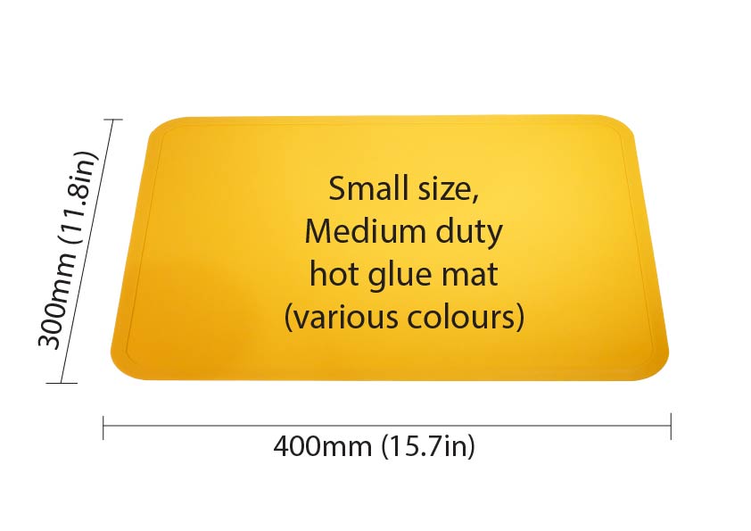 Silicon mat 400 x 300 x 2mm 5 colours