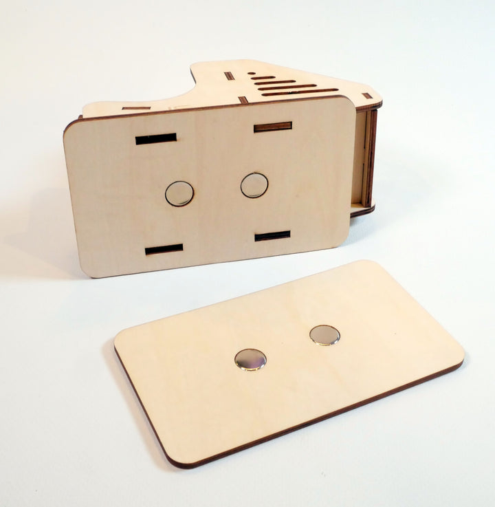 Magnetic base of hot glue hun holsters for stability